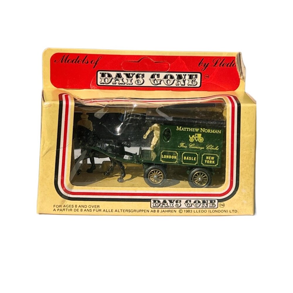 Lledo Models Of Days Gone Diecast Horse-Drawn Carriage Set In Original Box
